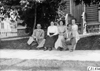Glidden tourists with Milwaukee women at 1909 Glidden Tour