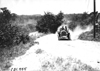 Bemb in Chalmers-Detroit car entering Elroy, Wis., 1909 Glidden Tour