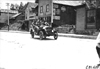 E.G. Gager in Maxwell car entering Elroy, Wis., 1909 Glidden Tour