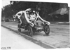 Mr. Haliday in decorated Winton for parade in Minnesota, at the 1909 Glidden Tour