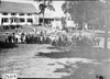 Glidden tourists having their pictures taken in Minn., at the 1909 Glidden Tour