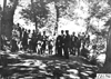 Glidden tourists at Minnehaha Park, at 1909 Glidden Tour