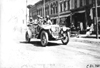 A.W. Woods in Simplex car passing through Faribault, Minn., at 1909 Glidden Tour