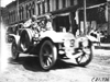 Charles Schofield in Pierce-Arrow car passing through Faribault, Minn., at 1909 Glidden Tour