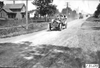 Chairman Hower leading the cars into Mankato, Minn., at 1909 Glidden Tour