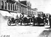 Three Moline cars in Mankato, Minn., at the 1909 Glidden Tour