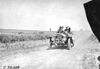 H.L. Smith in Premier car on rural road near Arion, Iowa at the 1909 Glidden Tour