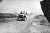 Searles in White Steamer car on rural road near Arion, Iowa at 1909 Glidden Tour