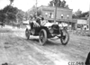 Moline car passes the Oxford Hotel in Missouri Valley, Iowa at 1909 Glidden Tour