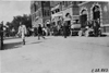 Crowd welcomes Glidden tourists to Council Bluffs, Iowa at 1909 Glidden Tour