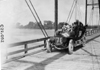 Thomas car #76 on Loup River bridge, at the 1909 Glidden Tour