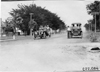 Webb Jay in Premier car arriving in Kearney, Neb., at 1909 Glidden Tour