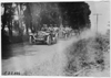 Glidden tourists lead by Marmon car entering Kearney, Neb., at 1909 Glidden Tour