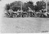 Maxwell cars at Kearney, Neb., at 1909 Glidden Tour