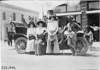 Studebaker press car in North Platte, Neb., at the 1909 Glidden Tour