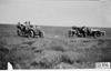 Participants on the prairie at the 1909 Glidden Tour