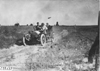 Glidden tourists on a rutted, rural road on the Colorado prairie, at 1909 Glidden Tour