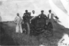 Acme car on the Colorado prairie, at 1909 Glidden Tour
