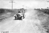F.S. Day in Pierce-Arrow car #8 nearing Denver, at the 1909 Glidden Tour