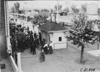 Crowd gathers at Lakeside Park, Denver, Colo., at 1909 Glidden Tour