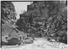 Creek running through Clear Creek Canyon, Colo., at 1909 Glidden Tour