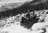 Rapid motor truck heads back down mountain in Colo., at 1909 Glidden Tour