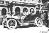 Crew of Midland car in Colorado Springs, Colo., at the 1909 Glidden Tour