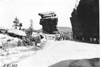 Chalmers car #83 at Balanced Rock in the Garden of the Gods, Colo., at the 1909 Glidden Tour