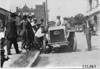 White car on city street in Kansas City, Mo., at 1909 Glidden Tour