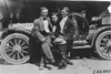 Mason car crew Roy Snyder, Clayborn and Meade at the 1909 Glidden Tour
