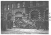 E.M.F car parked in front of Stoddard building, on pathfinder tour for 1909 Glidden Tour