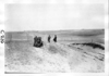 E.M.F. car off the road in the sand, on pathfinder tour for 1909 Glidden Tour