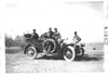 Denver Motor Club escort car parked off road, on pathfinder tour for 1909 Glidden Tour