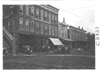 E.M.F. car in front of Central Kansas Business College, on pathfinder tour for 1909 Glidden Tour