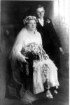 Wedding portrait of Ella Foerster and Carl Ahrens
