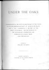 Under the Oaks part 1