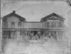 Businesses,100 Block of South Washington, 1855, Lansing