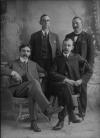 James P. Edmonds in group photo, 1903, Lansing