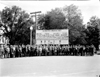 Group picture of businessmen who raised money to finance construction of the Mayflower Hotel