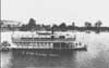 Riverboat named Tourist -- passenger ferry to hotels and sightseeing boat