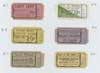 Collection of Tickets from Silver Beach Amusement Park Attractions