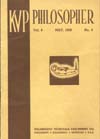 KVP Philosopher Vol. 8, No. 5, May 1939 booklet part 1