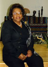 Roberta Cannon at the Local 602 Union Hall during the annual Taste of Black History program (year unknown). 
