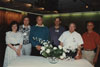 Subjects are, from left to right: Barbara Rossi, Jim Gaunt (Personnel Director), James Zubkus (Plant Manager), Glenn Kirk (Comptroller), Bill Bengel (Materials Director), Jim Edwards.  Barb worked directly for Zubkus and supported the others as necessary.  