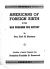 Sample image of Americans of Foreign Birth in the Program for Victory