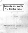 Sample image of Community Government in War Relocation Centers