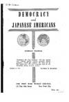Sample image of Democracy and Japanese-Americans