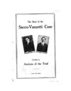 Sample image of The Story of the Sacco~Vanzetti Case