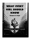 Sample image of What Every Girl Should Know (1922 or 1923)