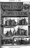 Sample image of The College Speculum Volume 7 Number 1
